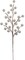Silver Holly Berry Decorative Wire Stem Picks for Christmas Decor, 12-Pack with Lifelike Berries for Wreaths, Centerpieces, and Holiday Arrangements - 2024 Christmas Collection, Floral Home by Artificial Flowers